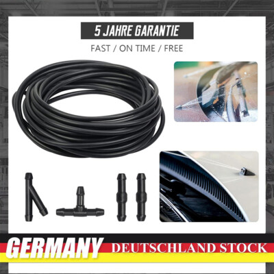 Scheibenwaschanlage Schlauch, Wischwasserschlauch Reparaturset + 4 Anschlüsse