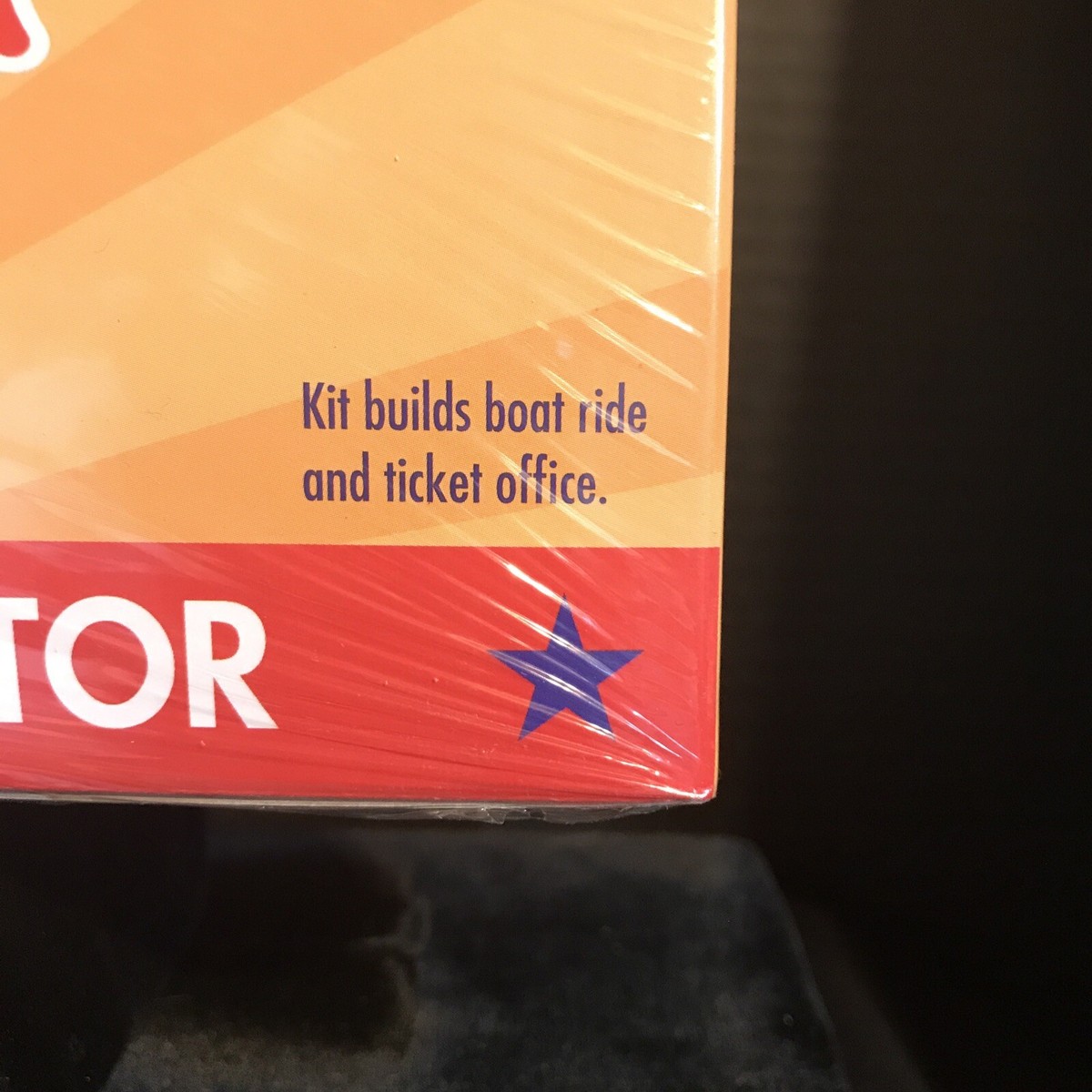 BACHMANN 46242 KIDDIE BOAT CARNIVAL RIDE W/ MOTOR KIT-NIB-HO SCALE