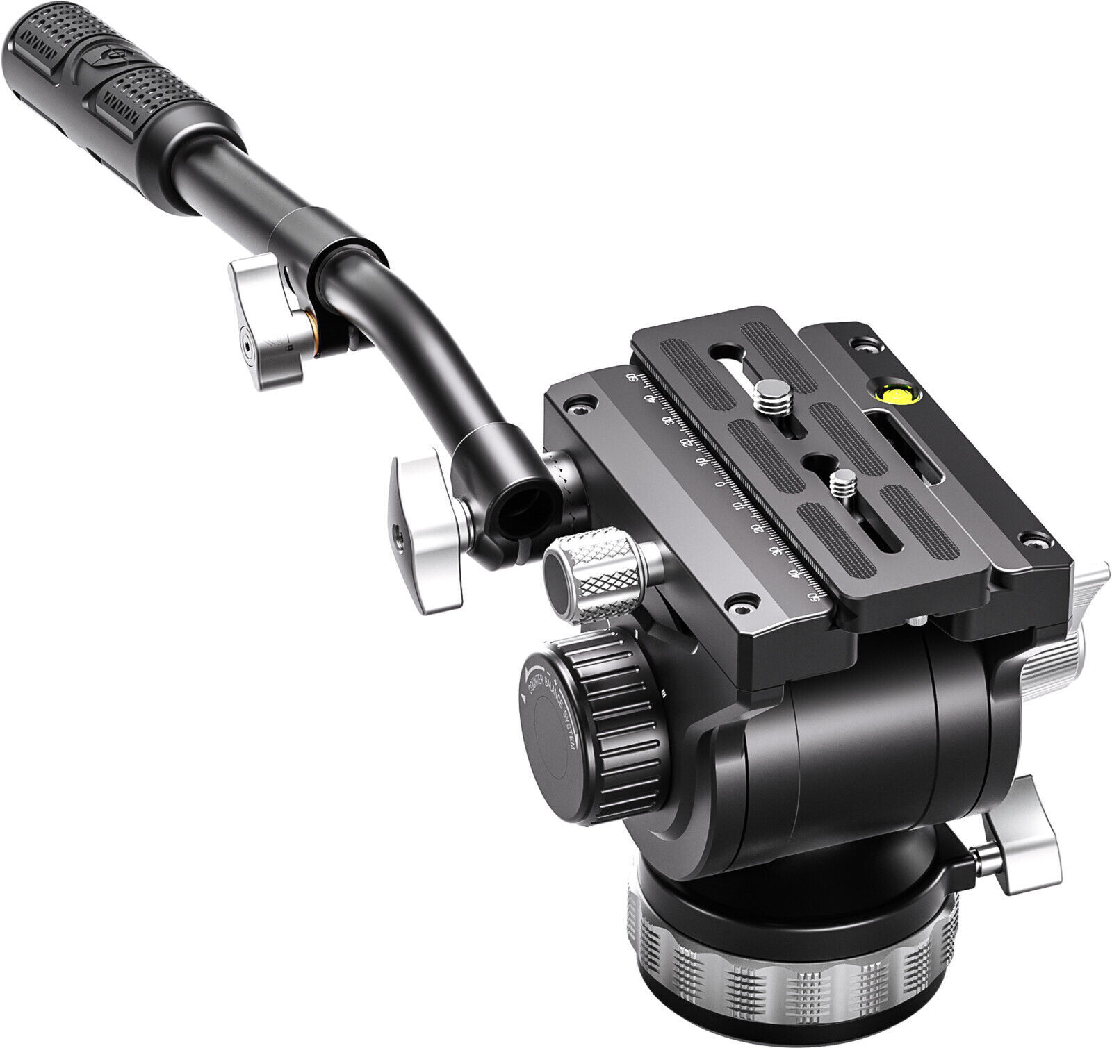 Leofoto BV-20K (Knob Clamp) Pro Fluid Video Head with Arca Plate