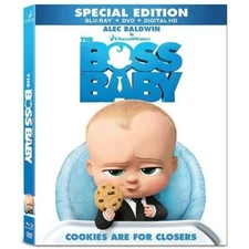 The Boss Baby (Blu-ray/DVD, 2017, Special Edition)