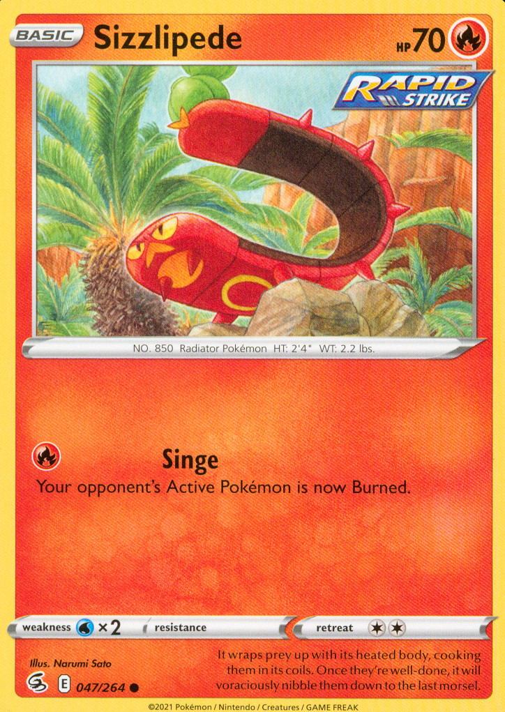 Pokemon TCG Fusion Strike Base Common and Uncommon Singles - Pick Your Cards -