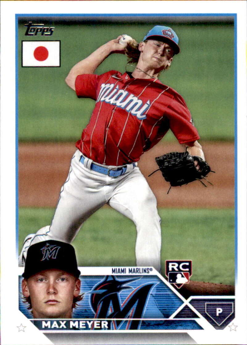 2023 Topps Japan Edition #148 Max Meyer Miami Marlins Rookie