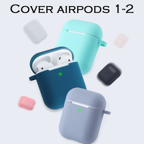 Custodia Cover Per Airpods 1 e 2 silicone Protettivo per Auricolari Airpod  Tpu | eBay