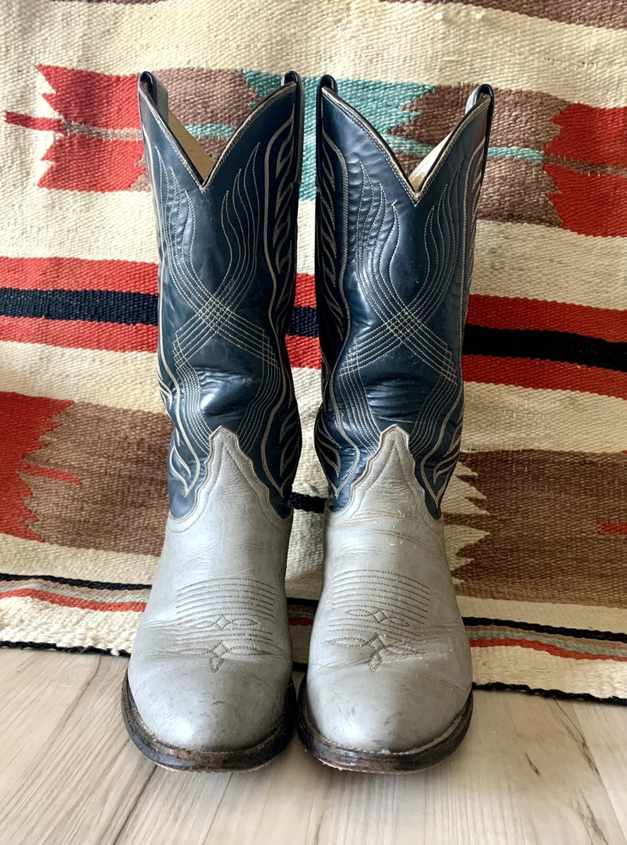 靴 vintage tony lama gray long boots IMG_5677.jpg?format=1500w