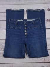 Anthropologie Pilcro the Letterpress High Rise Bootcut Trouser Jeans 31 R7