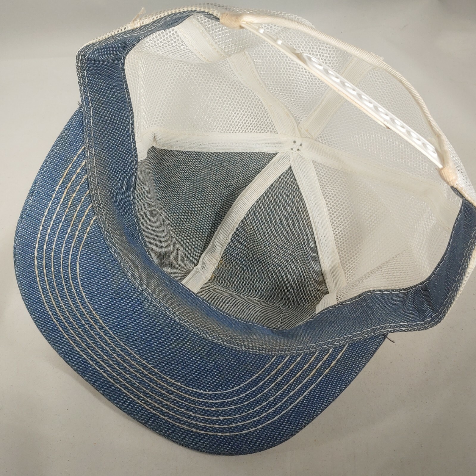 Quantum Emery Division Hat Denim Patch Snapback M… - image 7