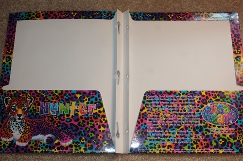 ELIGES 1 CARPETA LISA FRANK Enorme selección 2 carpetas carpetas de bolsillo clavija de 3 orificios - Imagen 97 de 107