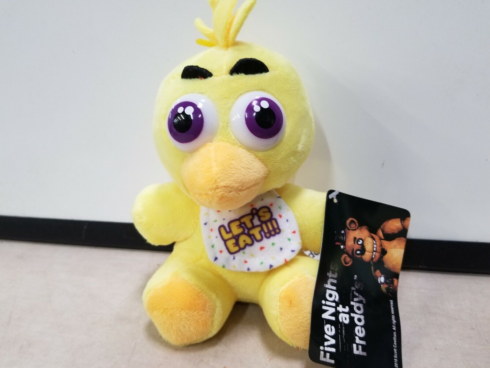 Good Stuff Five Nights At Freddy's FNAF Chica Plush 6” Let's Eat