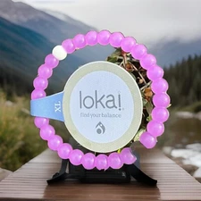 Lokai Bracelet Purple XL 7.5”