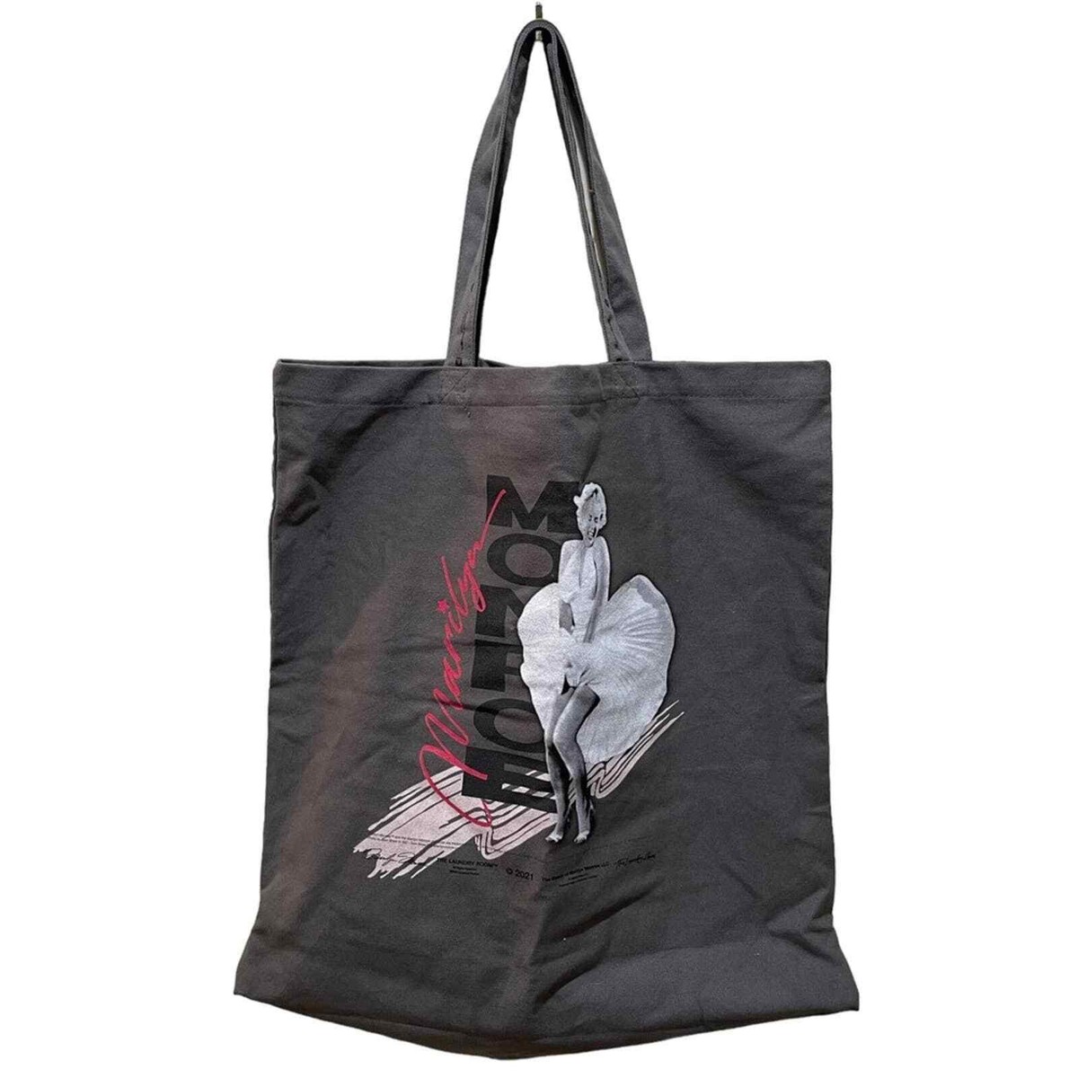 NWT The Laundry Room Marilyn Monroe Tote Bag Grey | eBay
