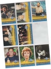 Babylon 5 perfiles - Juego de persecución de escritorio de 8 tarjetas para silla de directores/escritores DC1-5 WD1-3
