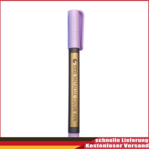 Fire Paint Markers Invitation Decor Color Markers for Metal Rubber (Purple) - Bild 1 von 8