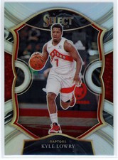Kyle Lowry 2020-21 Panini Select Concourse Silver Holo Prizm #26 Raptors