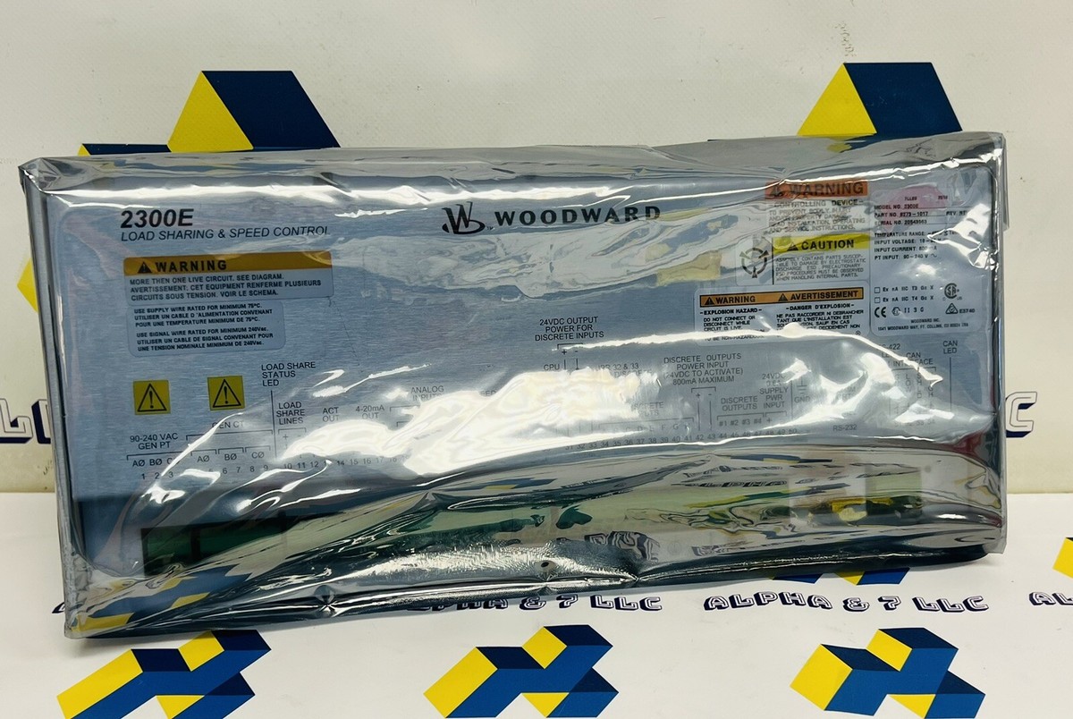 Woodward 2300E Digital Load Sharing and Speed Control 8273