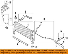 HYUNDAI OEM 17-21 Elantra GT Radiator Components-Reservoir Hose 25450F2460