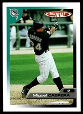2005 Topps Total #TTC11 Miguel Cabrera Team Checklists Card
