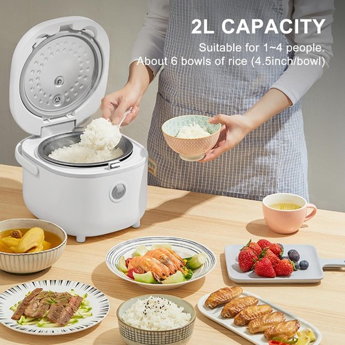Multifunctional Rice Cooker Steamer for 1-4 People for Rice, Porridge, Soup, Veg - Picture 4 of 10