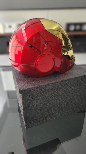 New Variant 2025 Iron Man MK5 1:1 Voice Controlled Helmet Autoking - Picture 8 of 16