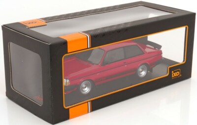 Modèle Réduit IXO 1:18 Volvo 240 Turbo Rouge - Diecast, Année 1986, Neuf En Boîte