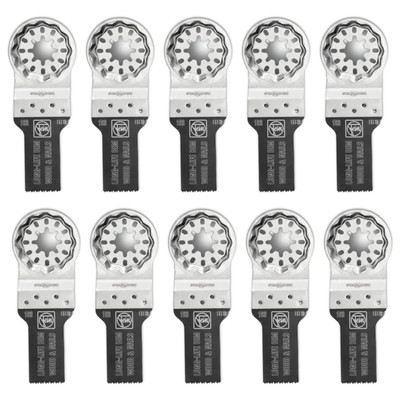 Starlock E-Cut Long-Life Saw Blade - Precision Cutting for Wood, Drywall & Plast