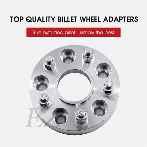 CUSTOM Wheel Adapters 5x150 Hub Centric For Toyota 5 Lug Tundra 1"  - Picture 2 of 7