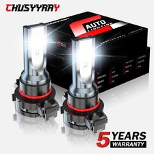 2pcs Led 55w Ps24w 5202 H16 6000k White Bulbs Fog Light Replacement Lamp Upgrade 2pcs Led 55w Ps24w 5202 H16 6000k White Bulbs Fog Light Replacement Lamp Upgrade