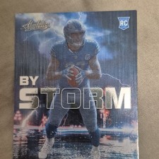 2023 Panini Absolute Football By Storm Rookie Insert Sam LaPorta Detroit Lions