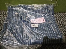 women wide leg denim jean size 8