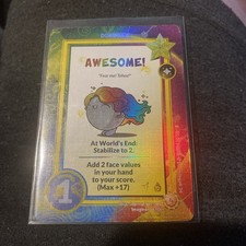 Doomlings Imaginary Ends Holofoil Awesome 01/21 Endangered Gltr Holo Foil