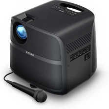 ION Audio Projector Deluxe HD Battery/AC Powered 720p HD LED BT-enabled