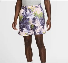 NEW Nike Sportswear Swim Trunks Shorts Men  s Medium 6" HV4610 Floral Multicolor