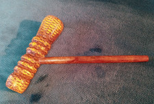 Missouri Buescher's Pipe Long 5” Corn Cob Tobacco Smoking Vtg USA Marvel Cave