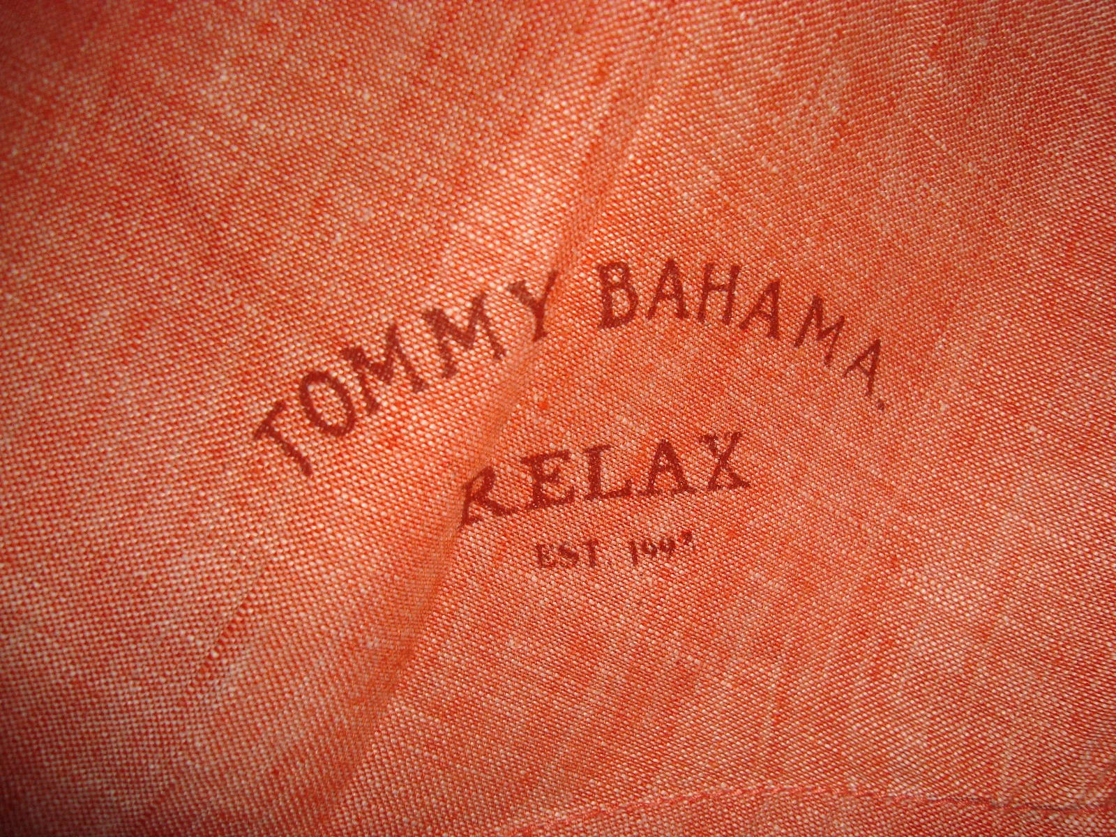 TOMMY BAHAMA RELAX MEN'S 100% LINEN LONGSLEEVES SHIRT SIZE XL HARDLY WORN!