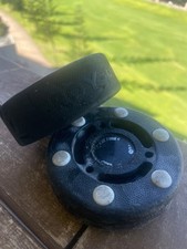 2 x Black Ice Hockey Puck Hockey Ice Hockey Puck Training Viceroy Faction Sports