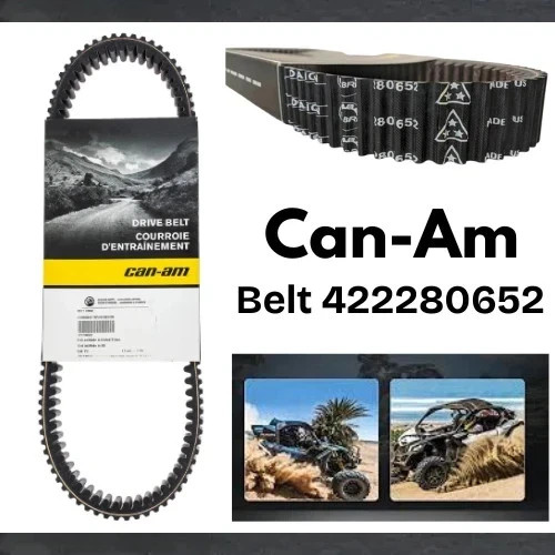 OEM Genuine Canam BRP Maverick X3 Turbo RR 200HP High Performance Belt 422280652 - Foto 1 di 4