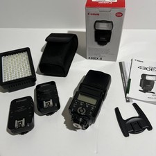 Canon Speedlite 430EX II Shoe Mount Flash E-TTL  Yongnuo Triggers  Video Light
