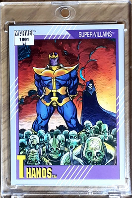 1991 MARVEL CARD 85 THANOS.