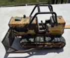 VTG 1970s Tonka Yellow BullDozer T-6 Pressed Steel 9 inch USED see pictures