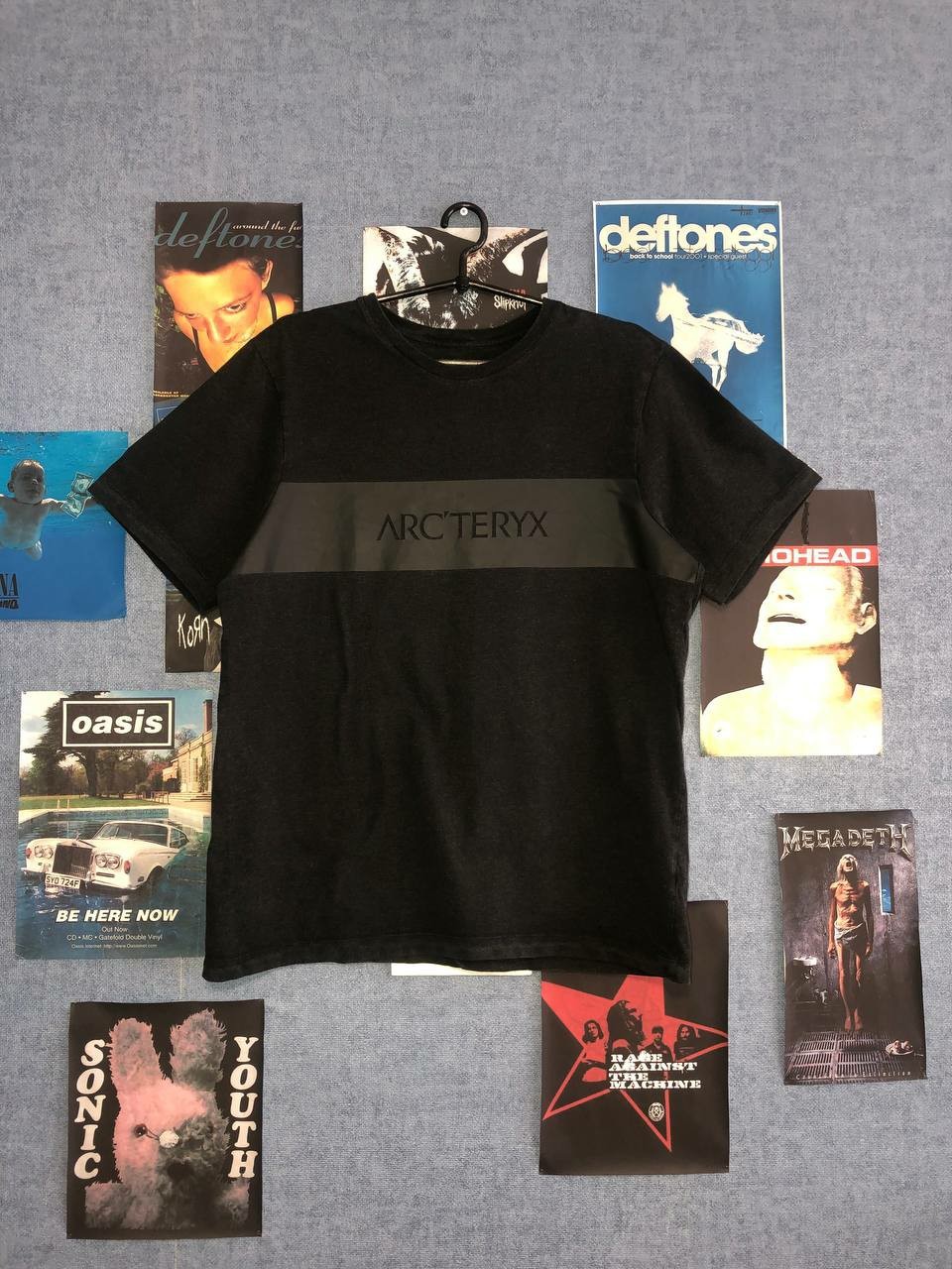 T shirt maglietta uomo Arc'teryx grande logo