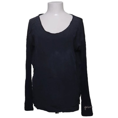 Frogbox, Bluse, Größe: 40, Blau, Seide/Viskose, Einfarbig, Damen #pMH