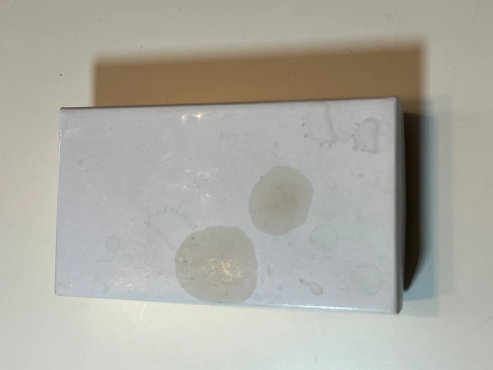 Coach белый белый белый медведь лакированная кожа w/норка хвост брелок F93015 новый в коробке - Изображение 4 из 4