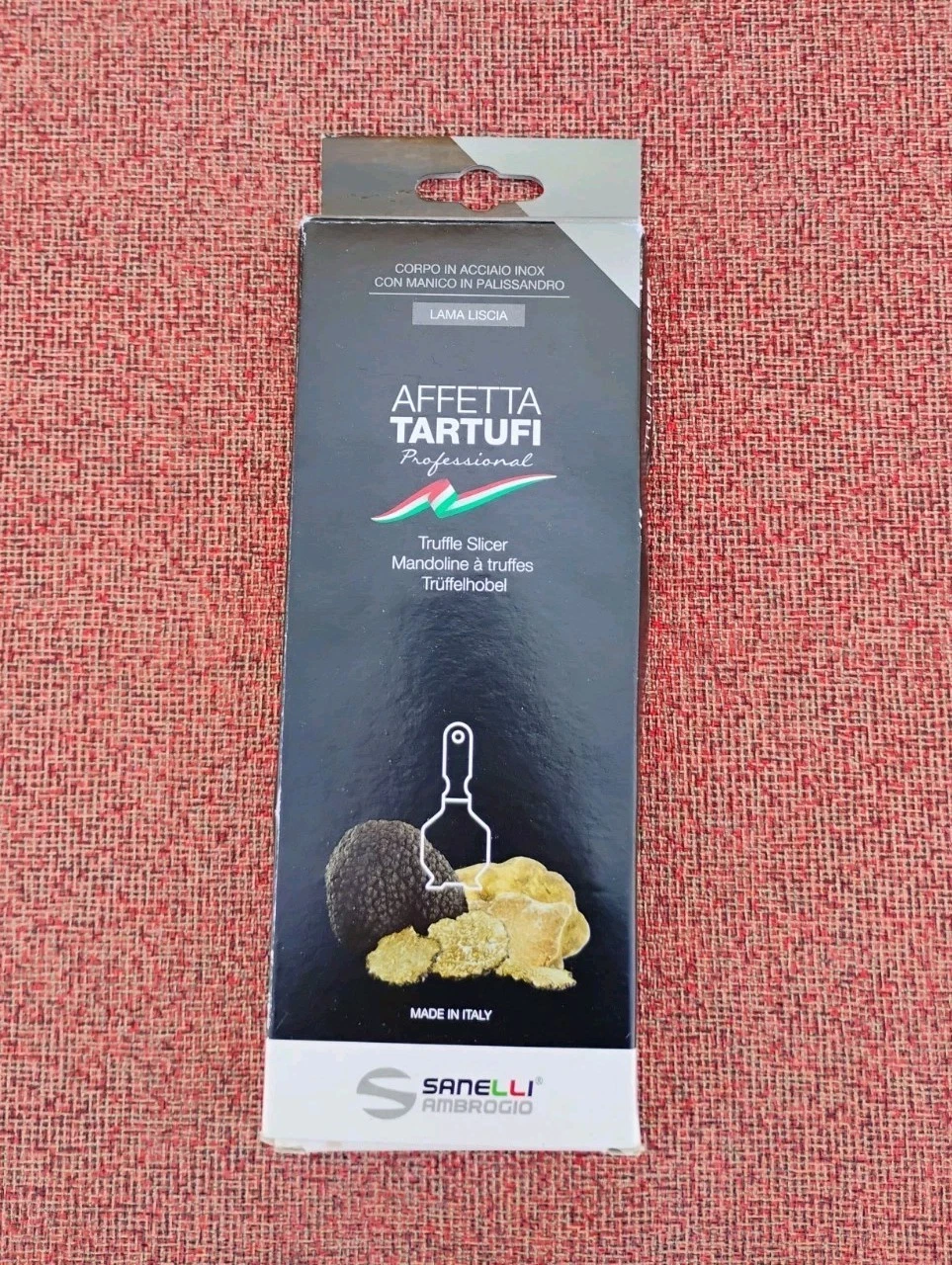 Sanelli Ambrogio Professional Truffle Slicer - Stainless Steel Rosewood Italy...
Opens in a new wind