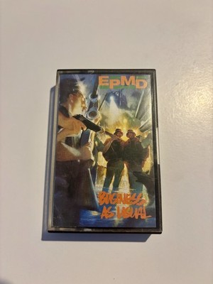 EPMD Business As Usual Cassette Tape Def Jam Records 1991 VG condition