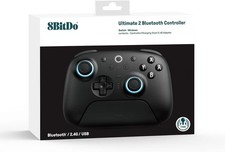 Image of 8BitDo Ultimate 2 Black Wireless Controller with Charging Dock for PC & Switch