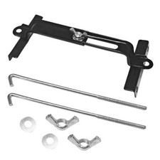 Adjustable Battery Hold Down, High-Strength Car Battery Crossbar 10.6 inches
