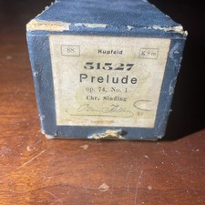 Hupfeld Piano Roll - 51527 - Prelude Op. 74 No. 1 By Chris Sindling