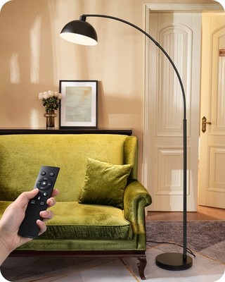 EDISHINE Modern Arc Floor Lamp, Mid Century Reading Lamps