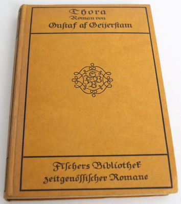 Gustaf af Geijerstam, Thora, Fischers Bibliothek zeitgenössischer Romane