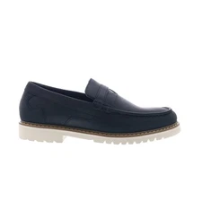 Rockport Maverick Penny CJ3842 Mens Blue Loafers & Slip Ons Penny Shoes