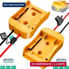 2-Pack for Dewalt 20V Battery Adapter for Power Wheels Battery Upgrade Conversio